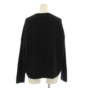theory luxe 24AW MORBI JAY ニット セーター 長袖 モックネック リブニット 切替 ウール カシミヤ混