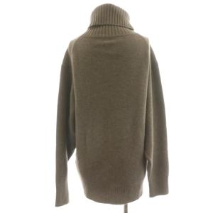 Deuxieme Classe 19AW ミドルゲージタートル ニット セーター 長袖 ウール 茶 ブラウン 19080500704030