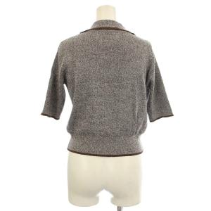 LagunaMoon 25AW ワンピース ポロニットプル スカートセットアップ 半袖 ポロシャツ ニット ロング スカート