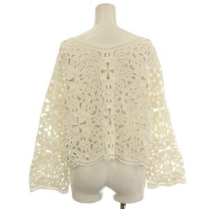 Arpege 25SS Arpege story エンブロイダリーブラウス カットワークレース カットソー 長袖 1
