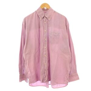 BORROWED BD SHIRT ボロードボタンダウンシャツ カジュアル 長袖 レギュラーカラー 44