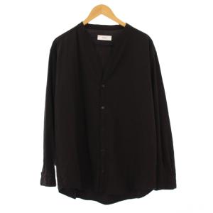 BAND COLLAR SKIPPER SHIRT バンドカラースキッパーシャツ カジュアル 長袖 無地