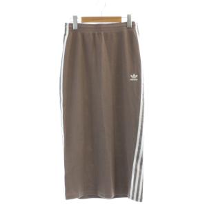 ニットスカート ロング M 茶 ブラウン RN#88387CA#40312 /AP