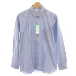 FOREVER シャツ ストライプ柄 S ブルー ホワイト CDGS2ST