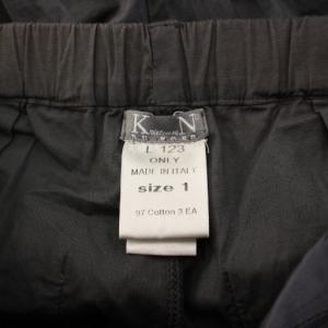 KristenseN DU NORD スラックスパンツ イージー ウエストゴム 無地 ワンカラー 1 グレー /BB