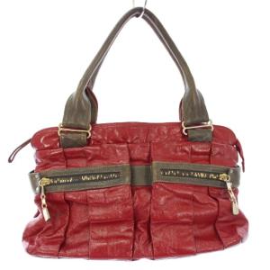 デイトリッパー Daytripper ハンドバッグ トートバッグ 赤 /TK