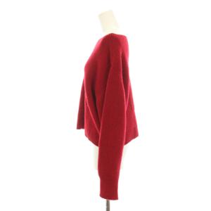 Apuweiser-riche 24AW ウールカシミヤラメオフネックニット 長袖 ウール 2 赤 レッド 24355670 /RR JS