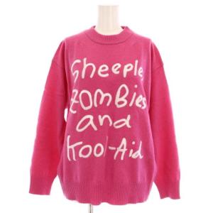 22AW MADSAKI Embroidery Knit Pullover