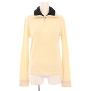 02A ニット セーター フェイクレイヤード カシミヤ 38 アイボリー P19858V01172