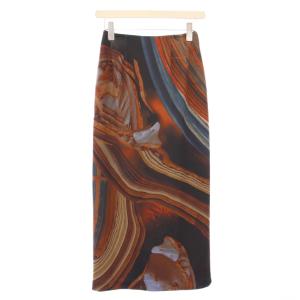 CROOKED STRATUM TIGHT SKIRT クルックドストラタムタイトスカート マキシ ロング