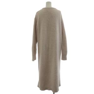 gelato pique ルームウェア ワンピース ロング 長袖 アイス ロゴ F ピンク PWN0221044 /AN56