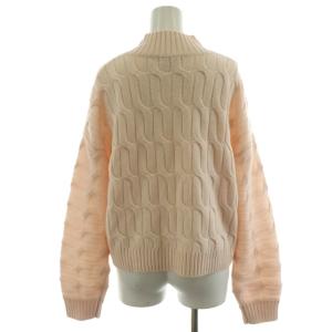 Theory 22AW SOFT WOOL CASH HIGH CABLE PO ニット セーター 長袖 ウール カシミヤ混