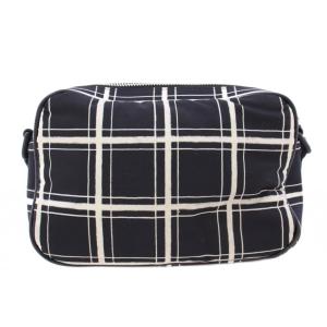 MARNI camera bag black check