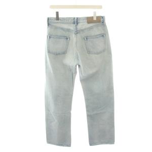 KURO デニム DENIM デニムパンツ ジーンズ ボタンフライ ダメージ加工 31 水色 ライトブルー /YT