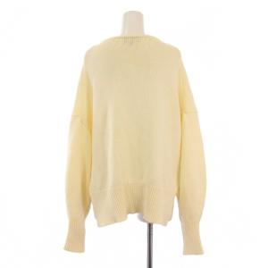 Theory 21SS ニット セーター 長袖 クルーネック S アイボリー 01-1101700 /BM