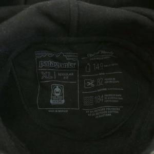 Patagonia パーカー プルオーバー ロゴ XL 黒 ブラック STY39539SP19 /AN57