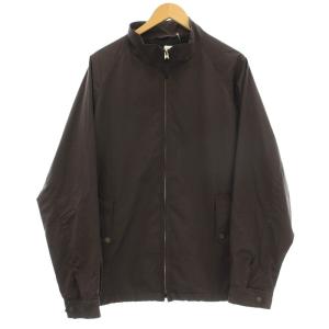 BY CLSPACK スタンド ブルゾン ナイロン ジャケット ジップアップ XL 茶 ブラウン 1225-186-9534