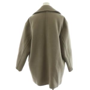 Liesse コート ミドル丈 ダブル ウール アウター ベージュ A0128FC /AN46