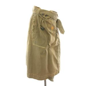 KAPITAL ランドリーカントリー LAUNDRY KOUNTRY スカート ミニ タイト ベルト 迷彩柄 ミリタリー柄