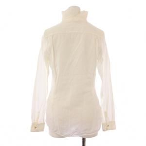 KAPITAL シャツ ブラウス 長袖 スタンドカラー XS 白 ホワイト /BB