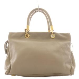 MARC by MARC JACOBS ハンドバッグ ショルダーバッグ 2way レザー グレージュ /AN58