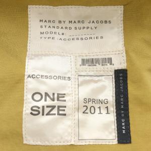 MARC by MARC JACOBS トートバッグ ハンドバッグ ロゴ チャーム付き ナイロン 黄 イエロー /AN43