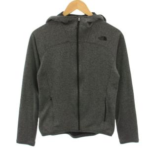 モーメンタムフーディ パーカー スウェット ジップアップ 長袖 L グレー NTW61209 /HN