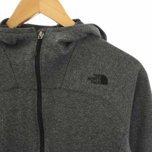 THE NORTH FACE モーメンタムフーディ パーカー スウェット ジップアップ 長袖 L グレー NTW61209 /HN