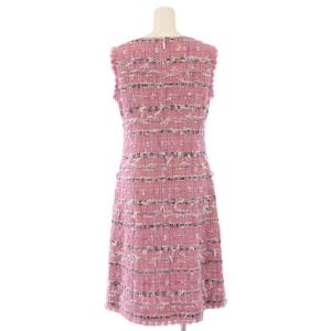 René MALHIA KENT生地 フレアワンピース ツイード