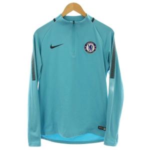 ハーフジップ ジャージ チェルシー トラックジャケット 裏起毛 M ライトブルー