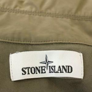 STONE ISLAND MICRO REPS ナイロン ステンカラーコート S カーキ 661570422