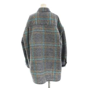 BEAMS BOY チェック CPO ジャケット シャツジャケット 青 ブルー 13-18-0016-803 /KU