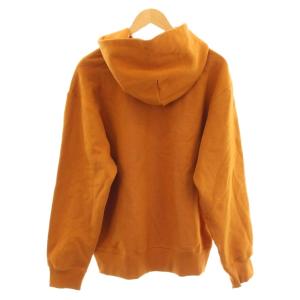 adidas Originals CONTEMPO HOODIE パーカー プルオーバー 長袖 スウェット地 ワッペン O オレンジ H09177