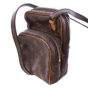 LOUIS VUITTON ミニアマゾン モノグラム キャンバス ショルダーバッグ ブラウン M45238