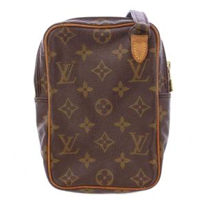 LOUIS VUITTON ミニアマゾン モノグラム キャンバス ショルダーバッグ ブラウン M45238