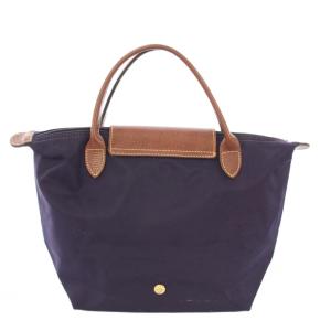 Longchamp ル プリアージュ ハンドバッグ トートバッグ パープル /TK