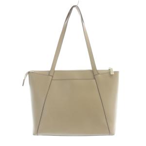 MICHAEL KORS トートバッグ レザー MKロゴ チャーム グレージュ /KU