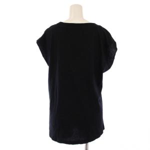 DIESEL Tシャツ カットソー 半袖 クルーネック プリント S 黒 /BM