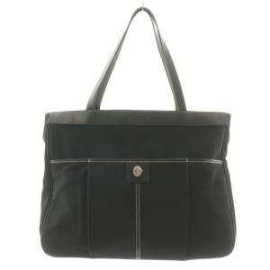 トートバッグ ハンドバッグ ショルダーバッグ ナイロン レザー 黒 ブラック /AN1