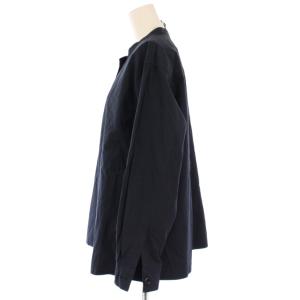 MHL. BRUSHED COTTON PLAINWEAVE ブラッシュドコットンプレーンウェーブシャツ ブラウス