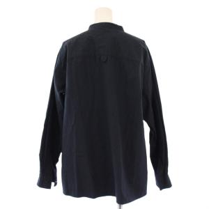 MHL. BRUSHED COTTON PLAINWEAVE ブラッシュドコットンプレーンウェーブシャツ ブラウス