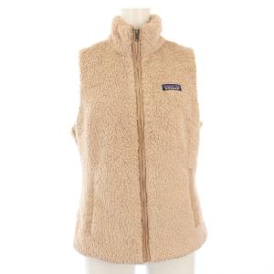Los Gatos Vest ベスト ジレ フリース ボア ジップアップ S ベージュ 25216 /TK