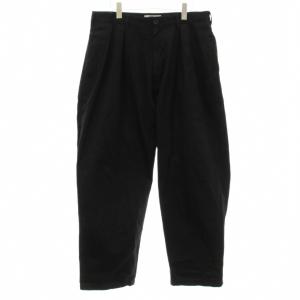 Grand Canyon Big Chino Pants Black チノパン チノパンツ タック ジップフライ