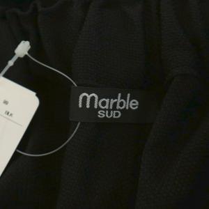 marble SUD イージーパンツ F 黒 ブラック 07DF014201 /AN24