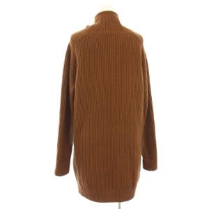 Max Mara ニット セーター チュニック ウール カシミヤ混 長袖 M ブラウン 136607236 /TK