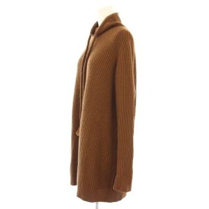 Max Mara ニット セーター チュニック ウール カシミヤ混 長袖 M ブラウン 136607236 /TK