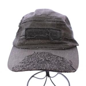 UNDERCOVER スキャブ復刻ハギキャップ ダメージ加工 F グレー UCQ4H02