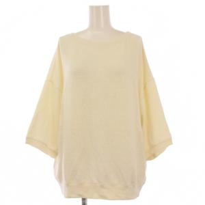 25SS LINEN TERRY LOOSE リネンテリールーズプルオーバー カットソー 五分袖 ボートネック