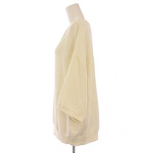 Framework 25SS LINEN TERRY LOOSE リネンテリールーズプルオーバー カットソー 五分袖 ボートネック