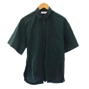 24SS SIDE SLIT SHIRTS サイドスリットシャツ カジュアル 半袖 レギュラーカラー タイプライター